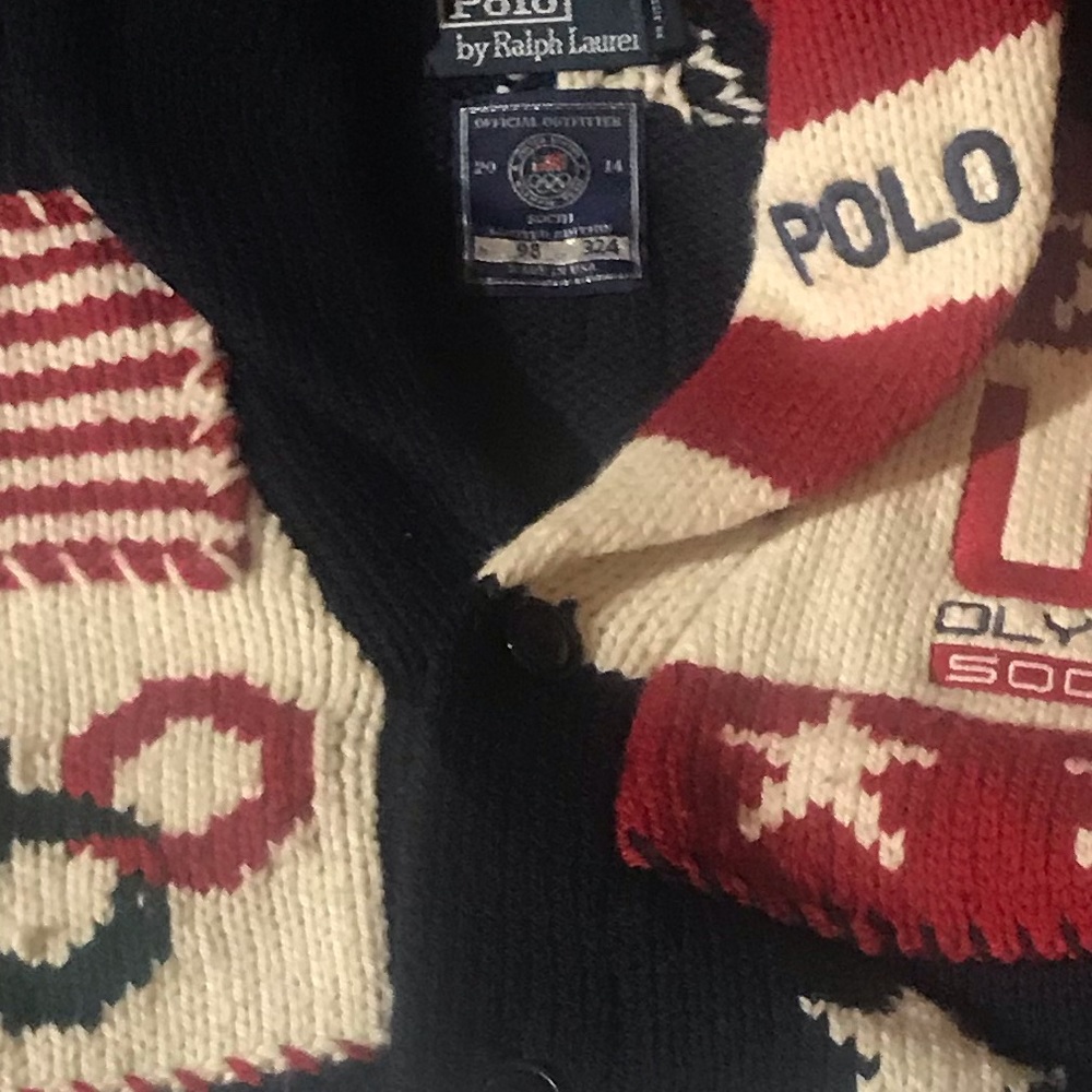 Vintage Polo Olympic sweater